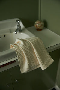 Virginia (Hand) Towel in Ivory