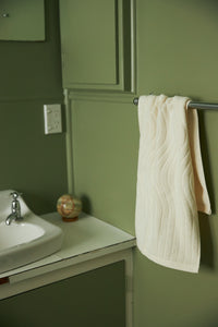 Virginia (Hand) Towel in Ivory