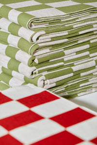Curio Blanket – Wheatgrass Check
