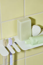 Load image into Gallery viewer, Toothbrush Shelf (Large) in White
