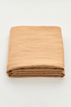 Load image into Gallery viewer, 100% Linen Fitted Sheet in Tan
