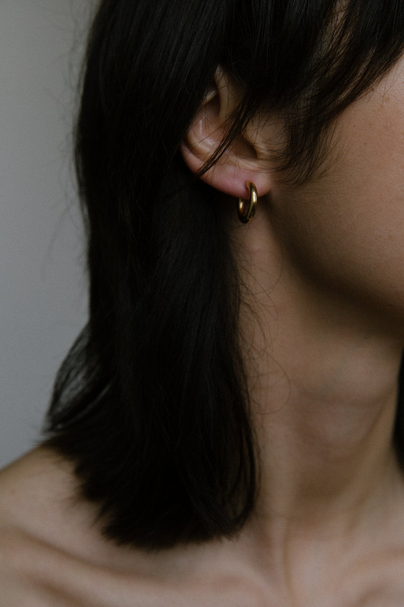 Bianca Hoops in Gold