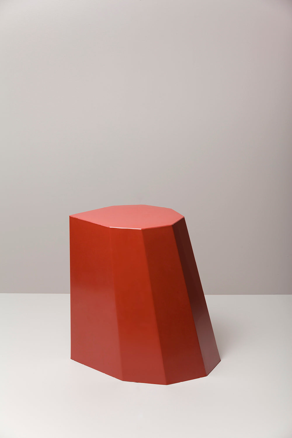 Arnold Circus Stool in Heritage Red